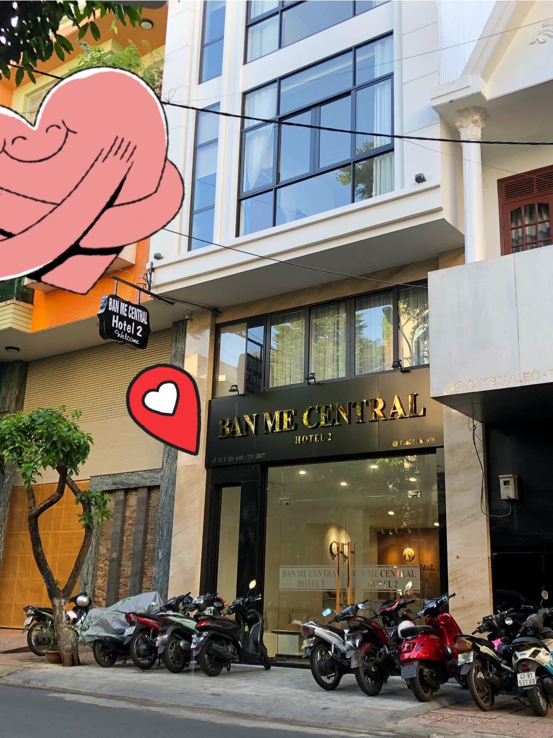 Ban Me Central Hotel 2 Buôn Ma Thuột Ngoại thất bức ảnh